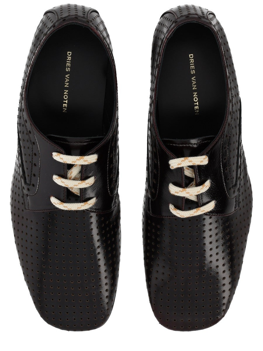 Dries Van Noten Women's Leather Loafer Brown