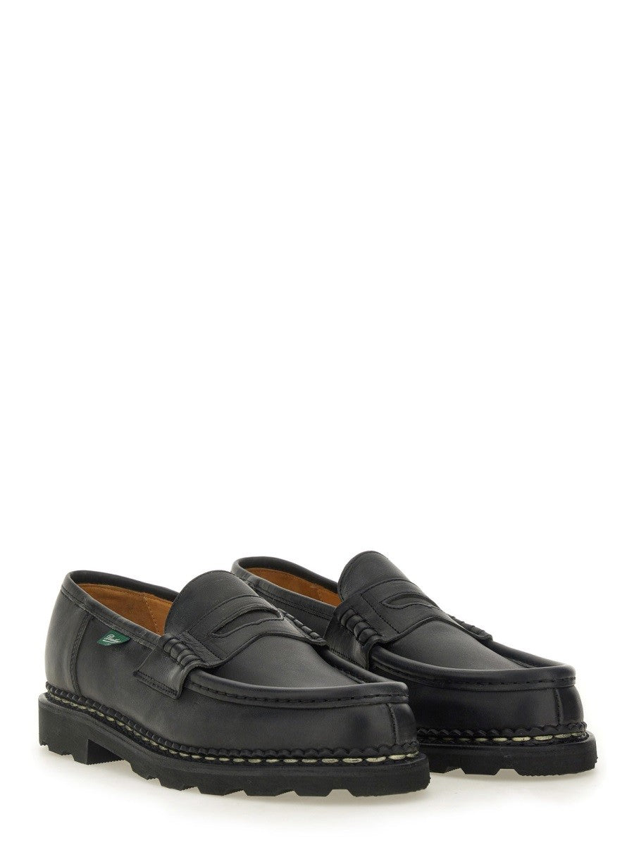 Paraboot Men's Leather Loafer Black
