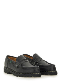 Paraboot Men's Leather Loafer Black