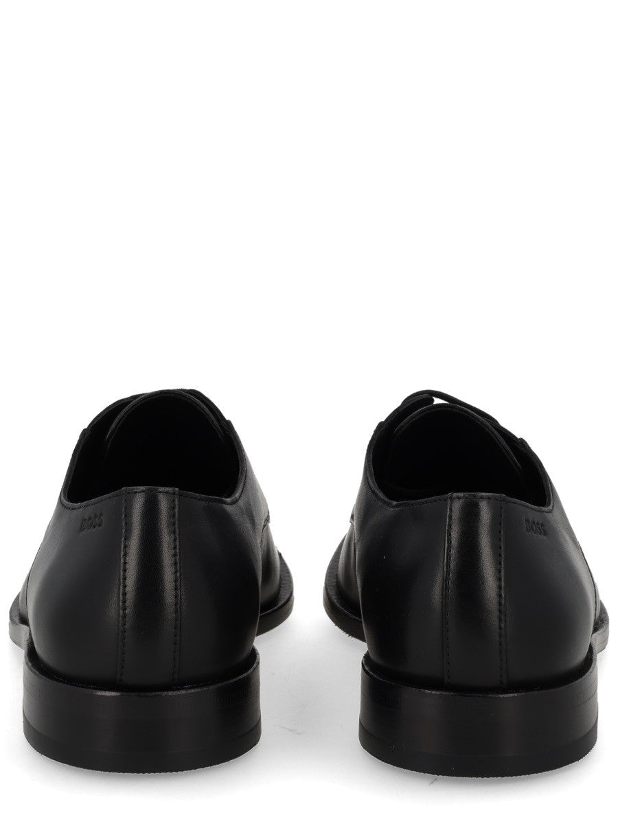 BOSS Men's Leather Loafer Black