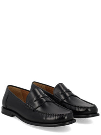 Boss Men's Leather Loafer Black
