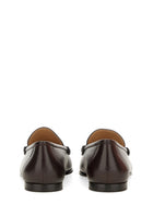 Chloé Women's Leather Loafer Brown, view 3