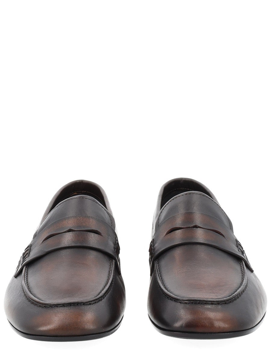 Dries Van Noten Women's Leather Loafer Brown