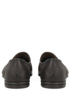Premiata Men's Leather Loafer Grey, view 4