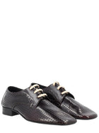 Dries Van Noten Women's Leather Loafer Brown, view 2