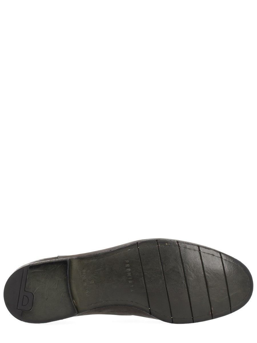 Premiata Men's Leather Loafer Grey