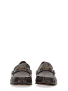 Chloé Women's Leather Loafer Brown, view 4