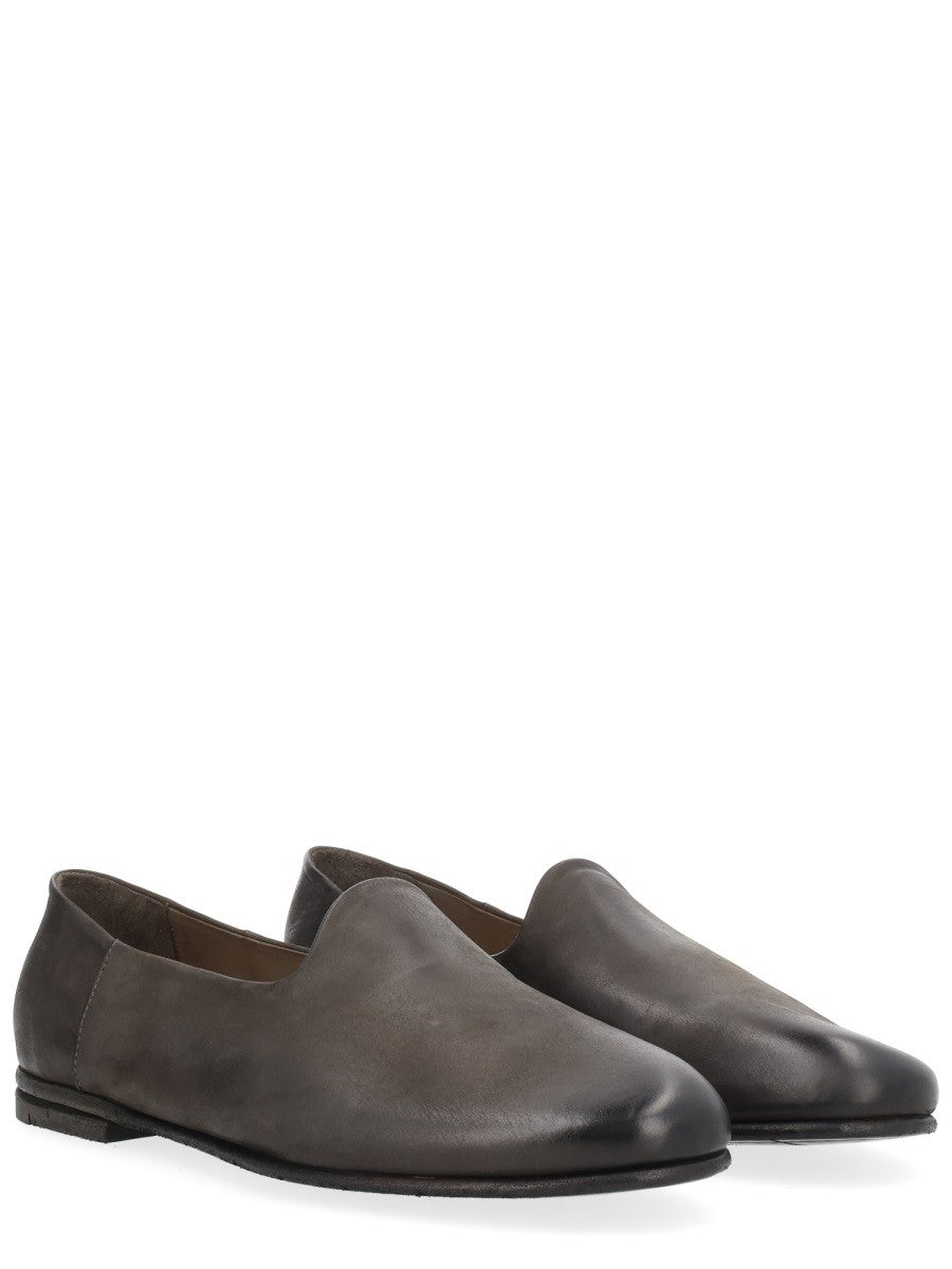 Premiata Men's Leather Loafer Grey