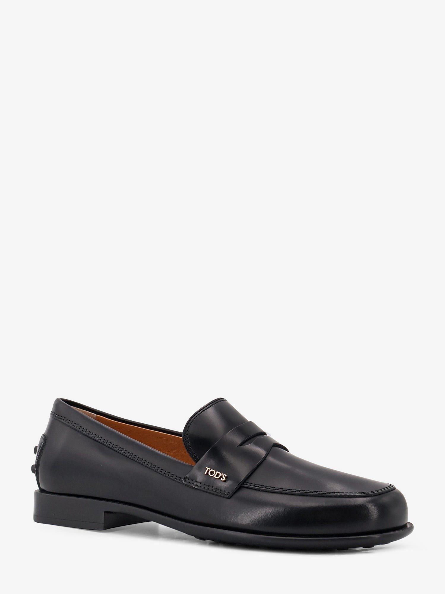 Tod's Women's Leather Loafers Black