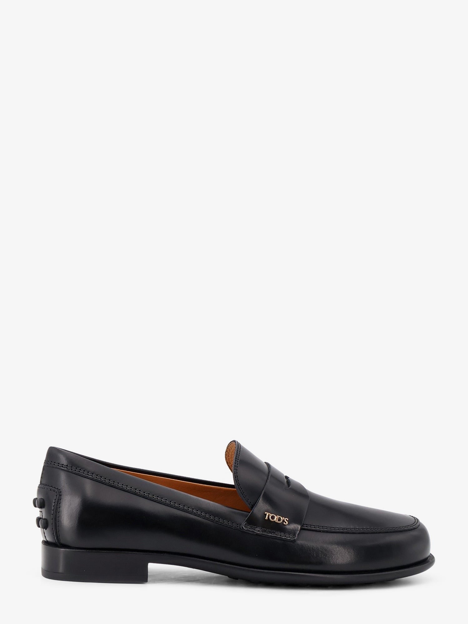 Tod's Women's Leather Loafers Black
