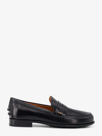 Tod's Women's Leather Loafers Black