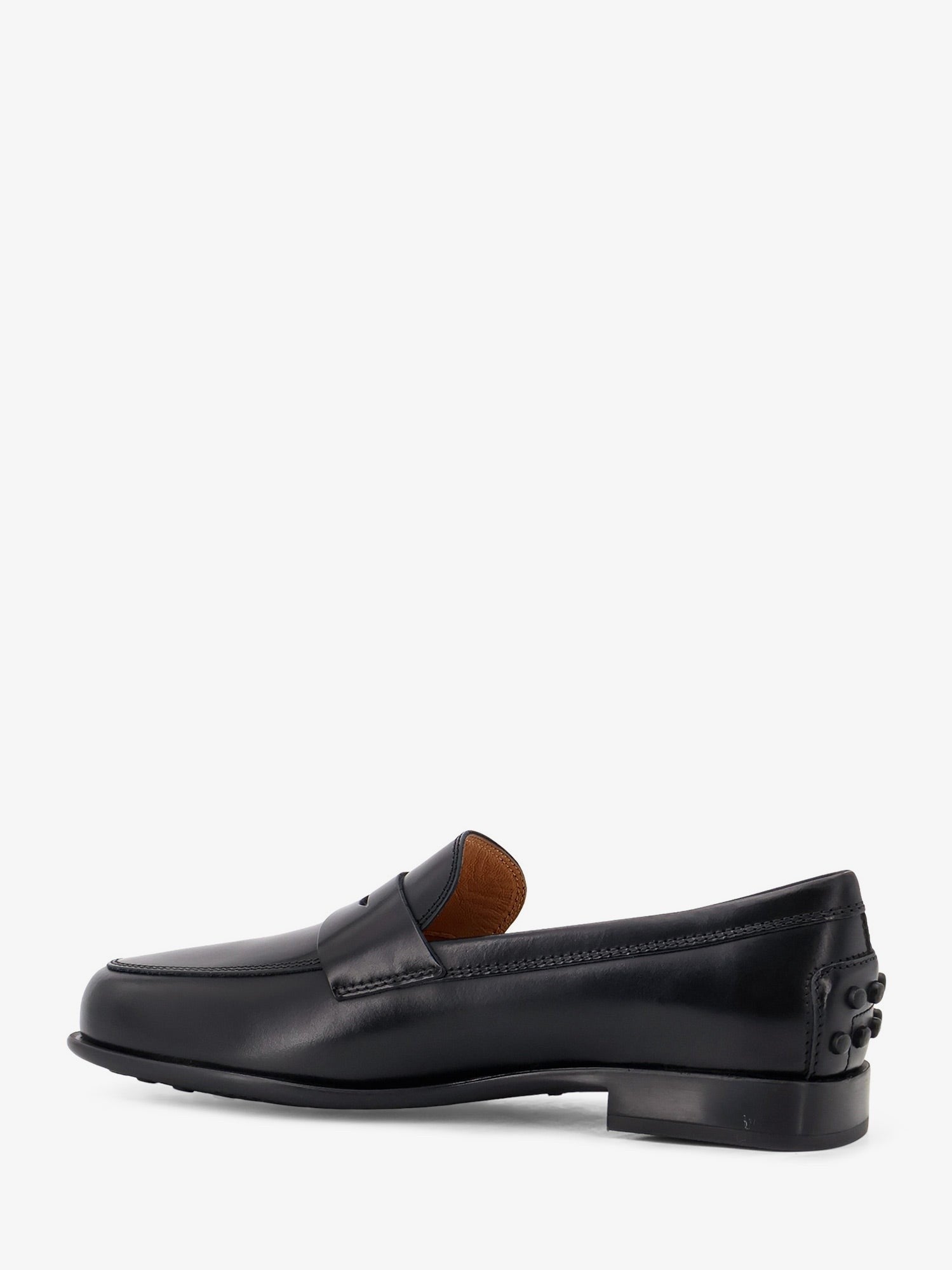 Tod's Women's Leather Loafers Black