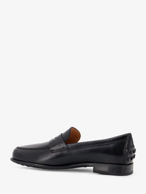 Tod's Women's Leather Loafers Black