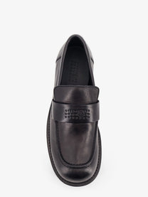 MM6 Maison Margiela Men's Leather Loafers Black