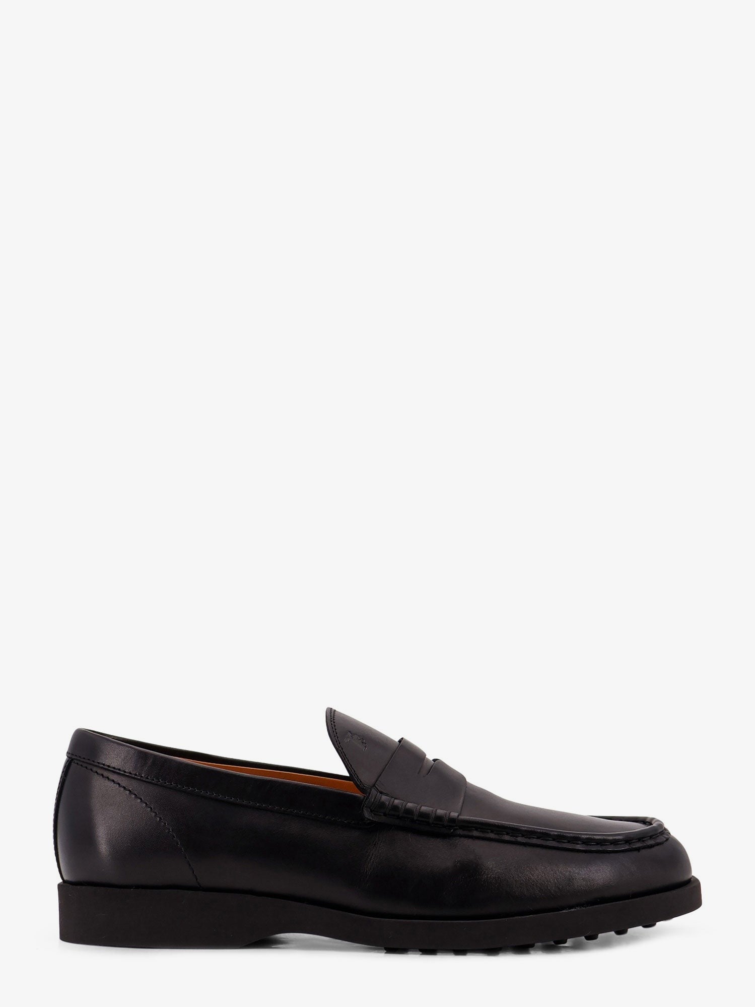 Tod's Men's Leather Loafers Black