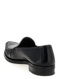 Prada Leather Loafers Black