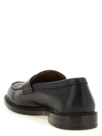Doucal's Leather Loafers Brown