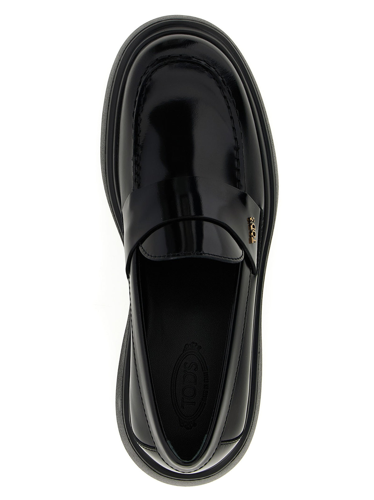 Tod's Leather Loafers Black, view 4