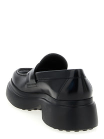 Tod's Leather Loafers Black