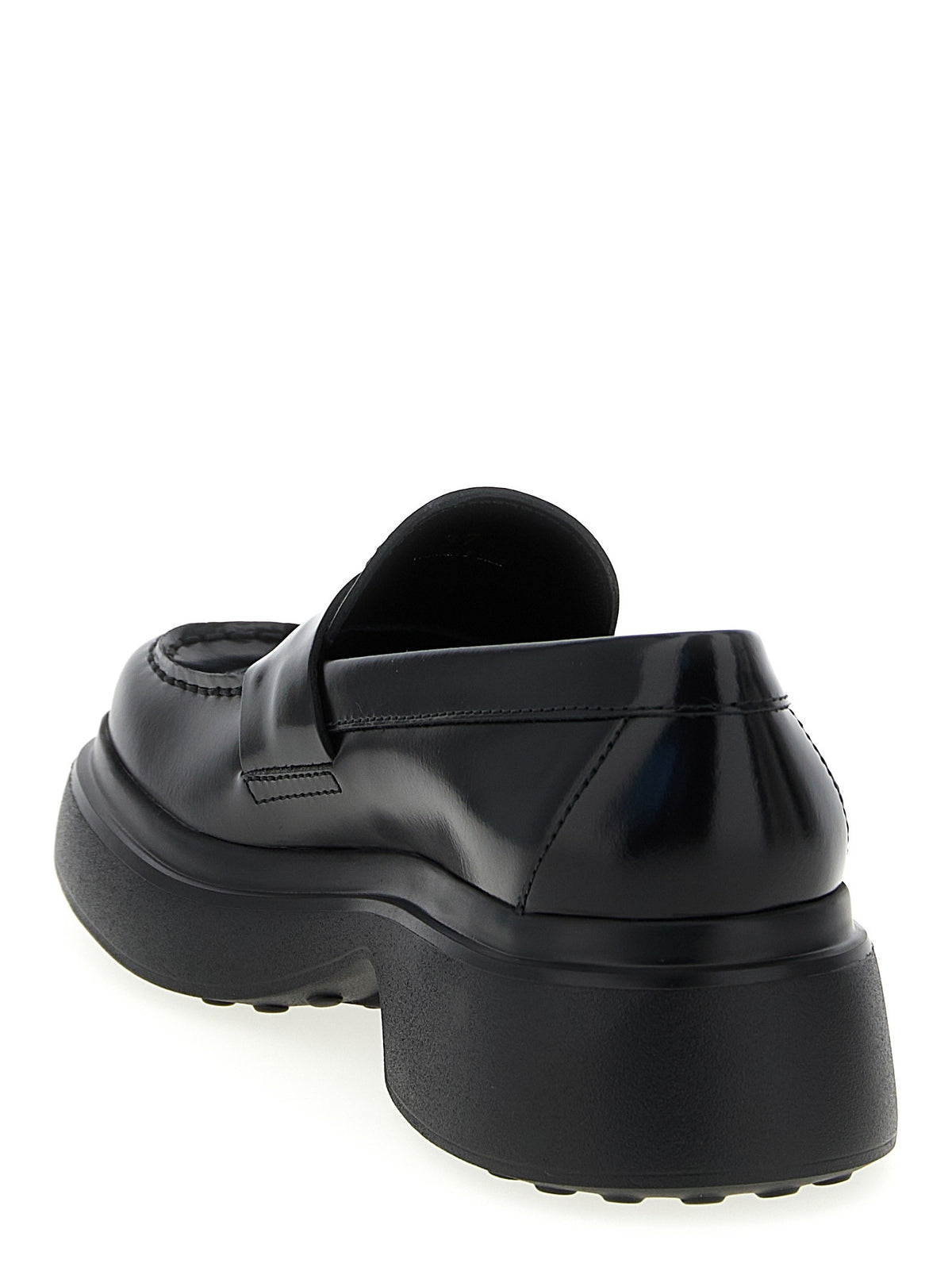 Tod's Leather Loafers Black, view 3
