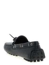 PRADA Leather Loafers Black