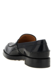 Tod's Leather Loafers Black