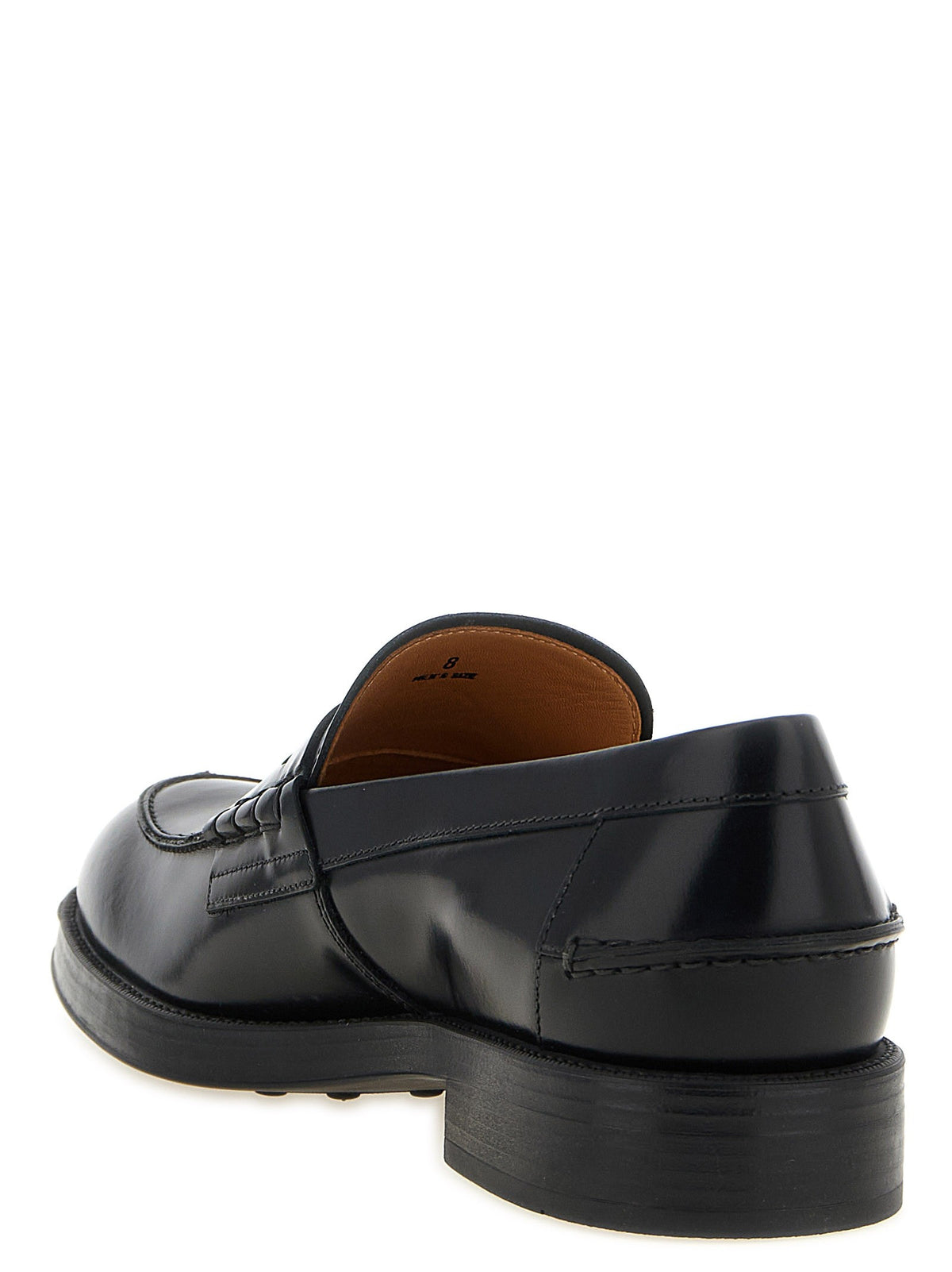 Tod's Leather Loafers Black, view 3