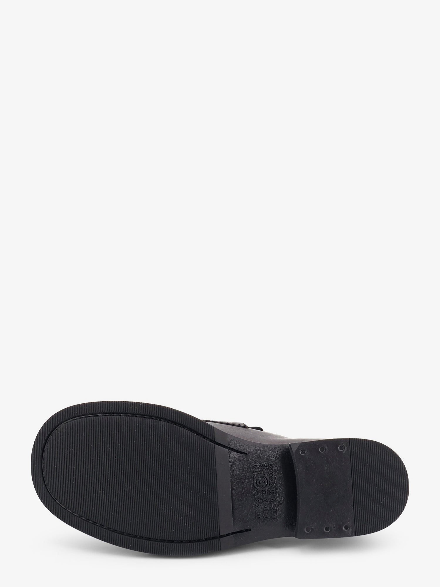 MM6 Maison Margiela Men's Leather Loafers Black