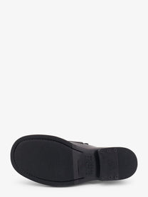 MM6 Maison Margiela Men's Leather Loafers Black