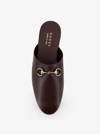 Gucci Women's Leather Mule Beige