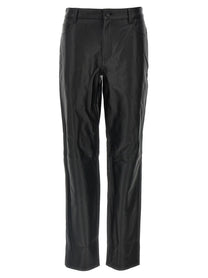 Toteme Leather Pants Black