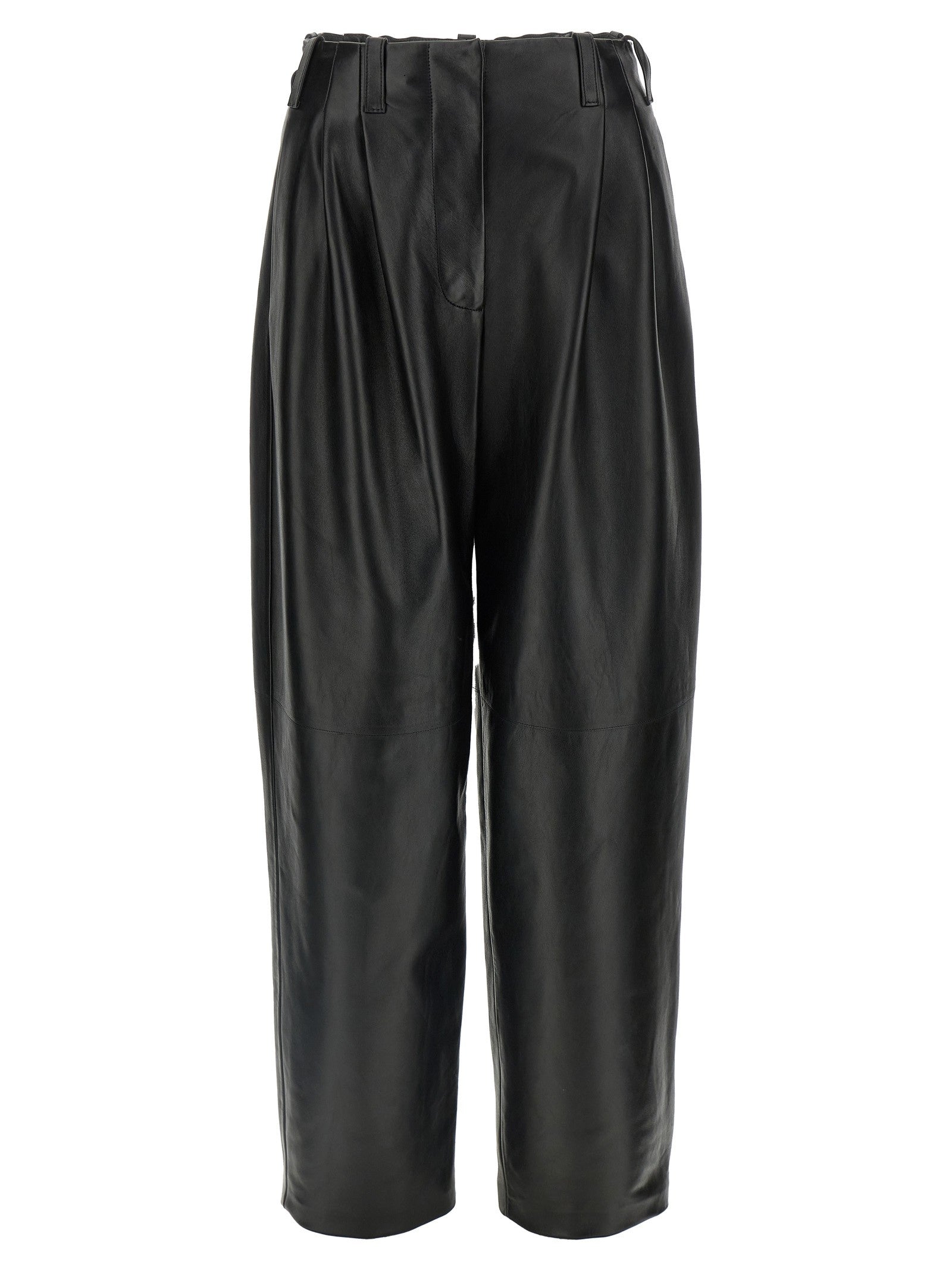 Givenchy Leather Pants Black