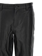 Toteme Leather Pants Black, view 3