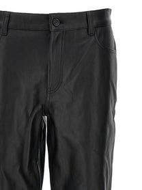 Toteme Leather Pants Black