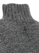 JW Anderson Leather Patch Pocket Sweater Grey, view 4
