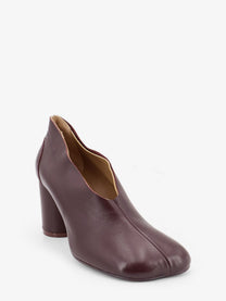 MM6 Maison Margiela Women's Leather Pump Red