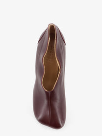 MM6 Maison Margiela Women's Leather Pump Red