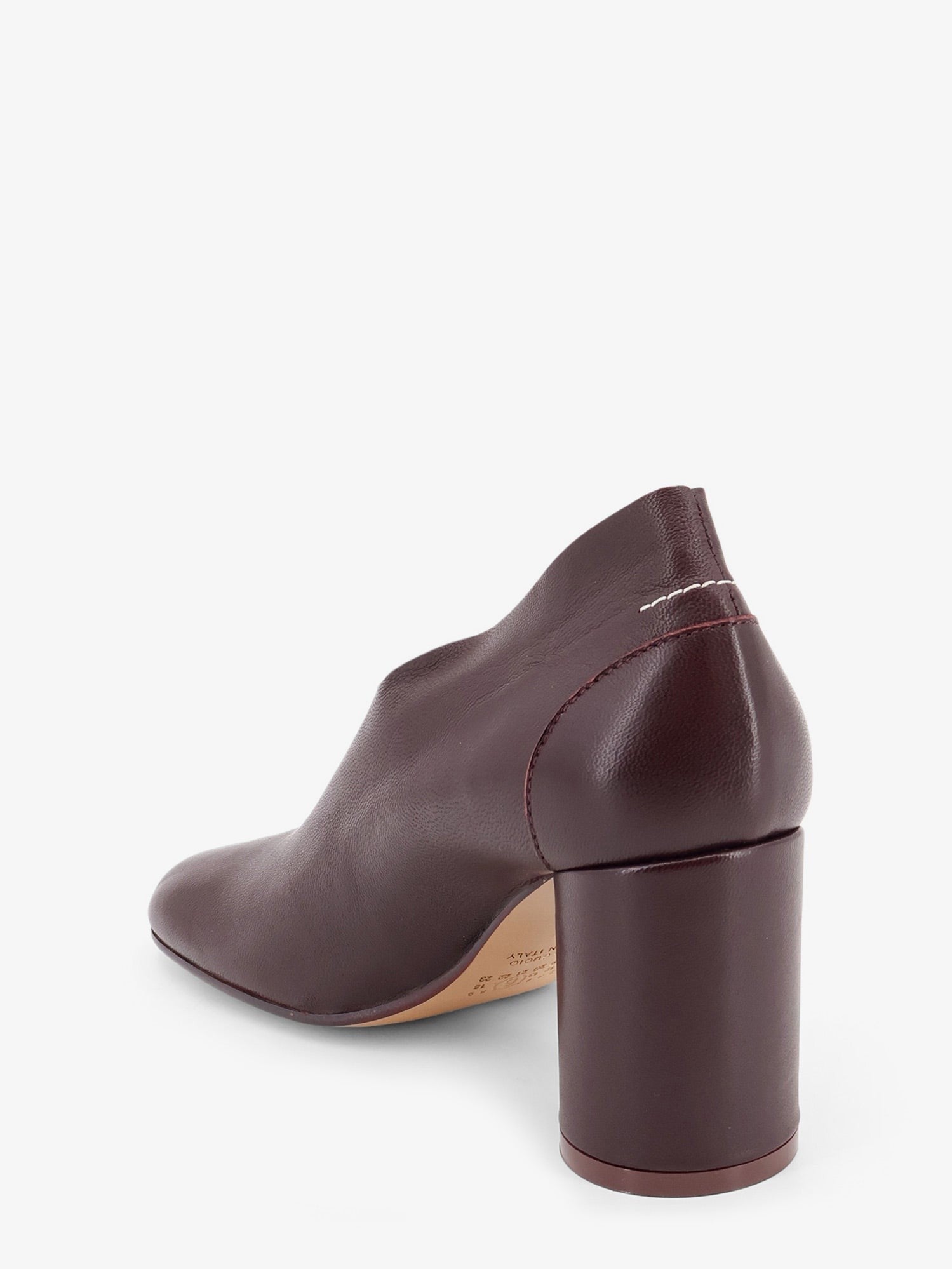 MM6 Maison Margiela Women's Leather Pump Red