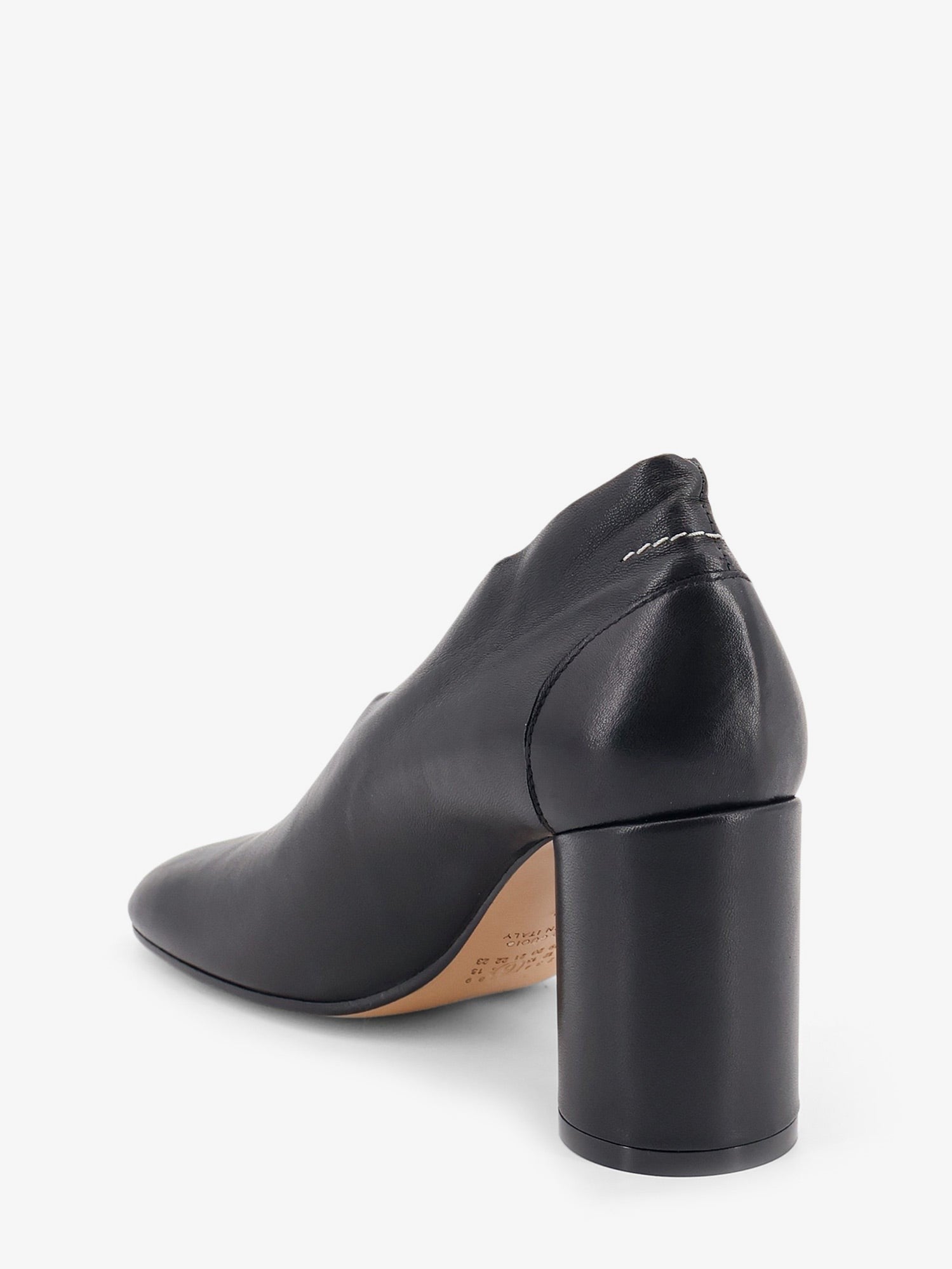 MM6 Maison Margiela Women's Leather Pumps Black