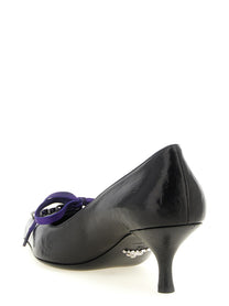 PRADA Leather Pumps Black