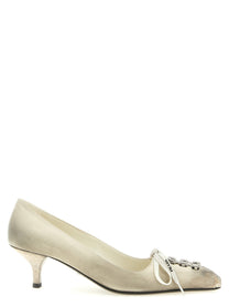 PRADA Leather Pumps White