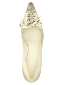 PRADA Leather Pumps White