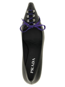 PRADA Leather Pumps Black