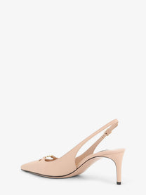 Dolce &amp; Gabbana Women's Leather Pumps Beige