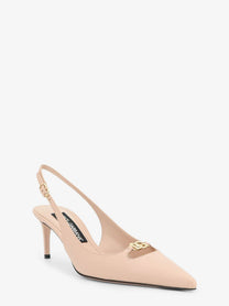 Dolce &amp; Gabbana Women's Leather Pumps Beige