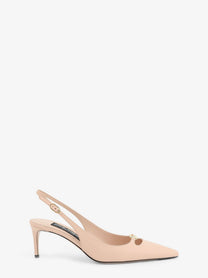 Dolce &amp; Gabbana Women's Leather Pumps Beige