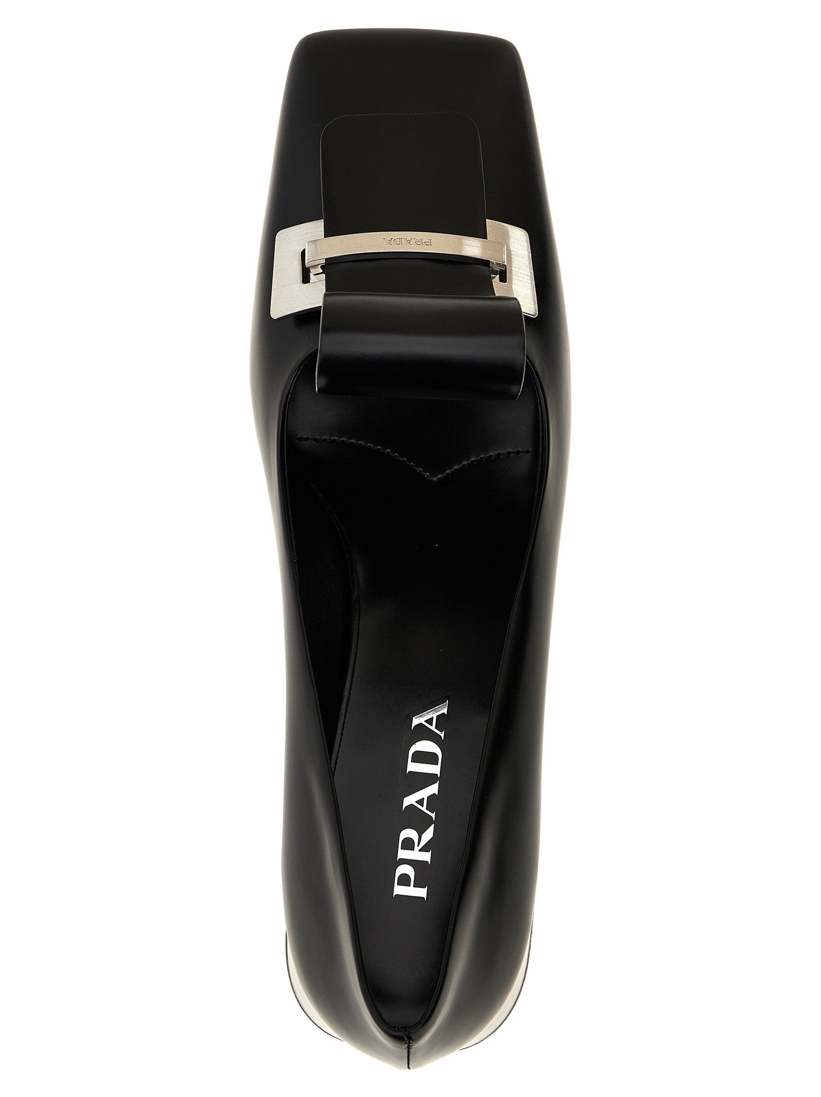 Prada Leather Pumps Black