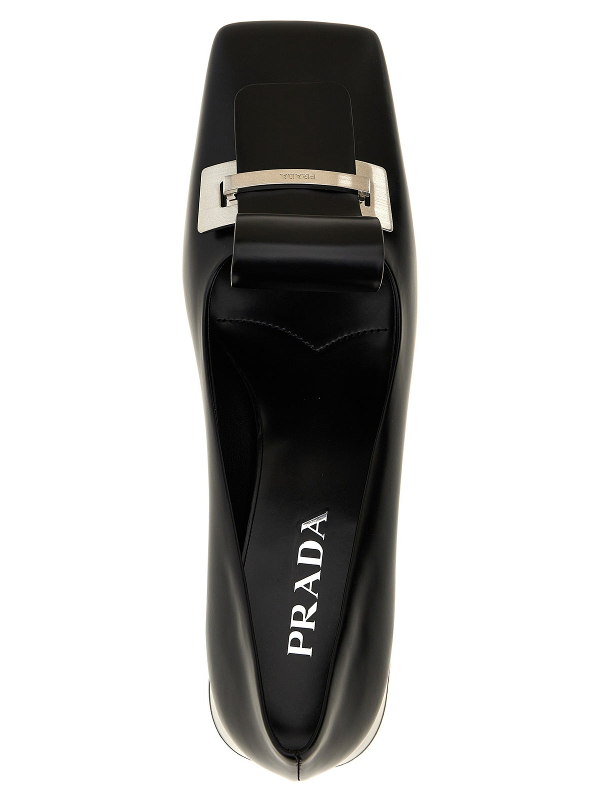 PRADA Leather Pumps Black, view 4