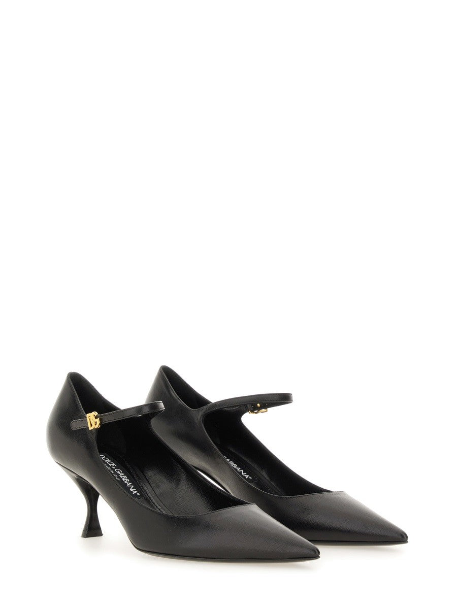 Dolce &amp; Gabbana Women's Leather Pumps Black