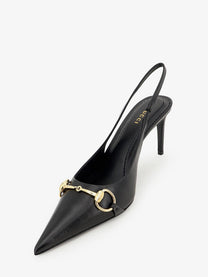 Gucci Women's Leather Pumps Black